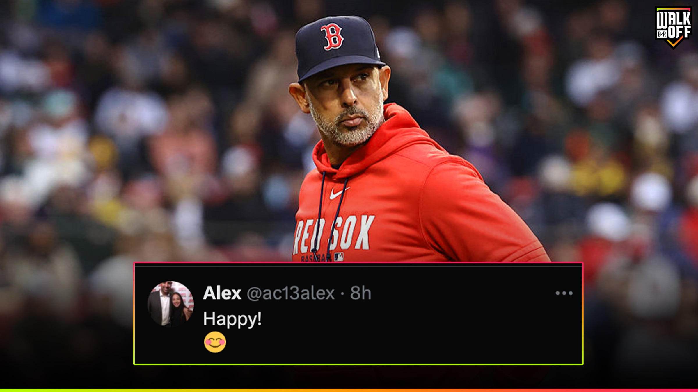 Alex Cora's Post After Firing